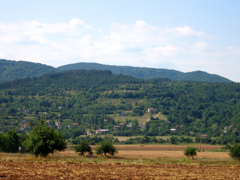 Изглед на село Бераинци