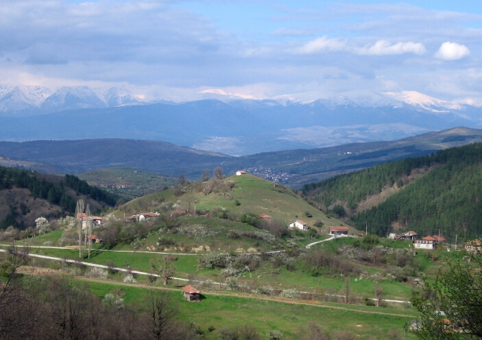 Изглед на село Габрово