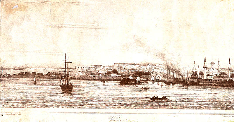 Изглед на Варна в навечерието на Освобождението (1878 г.)