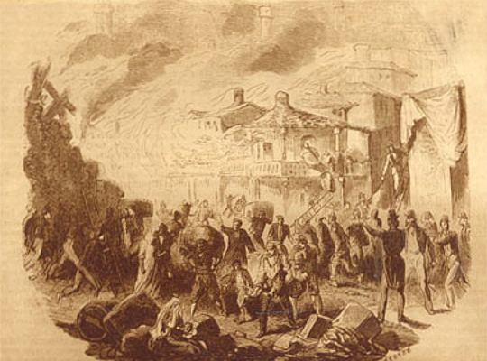Пожарът във Варна през август 1854 г.